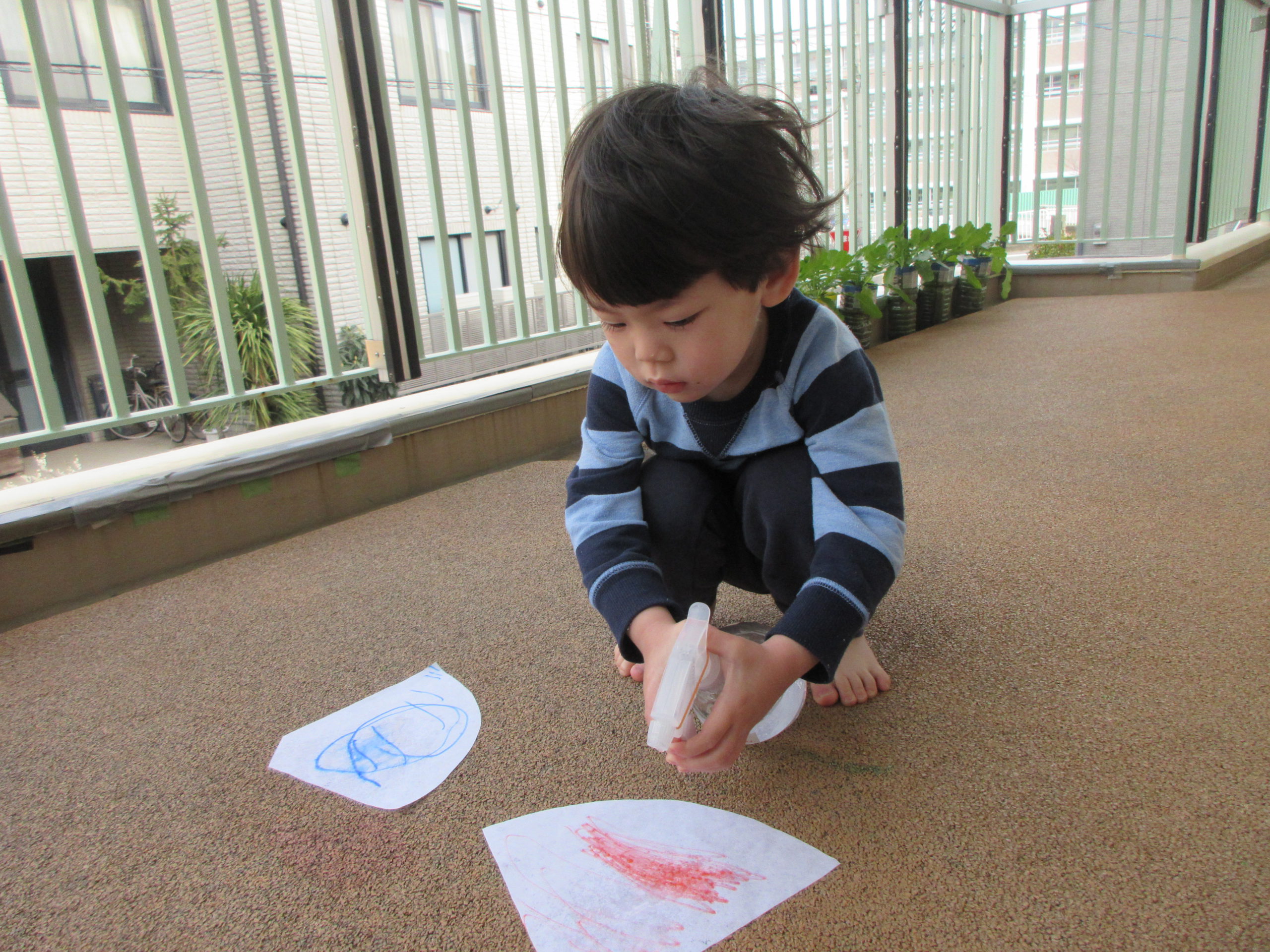 りんご 折り紙 3歳児