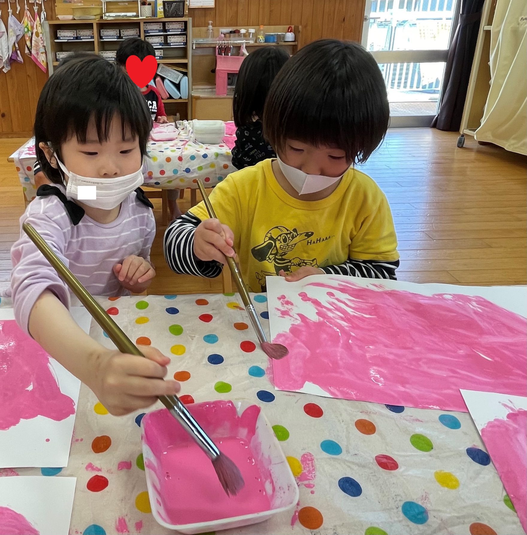 春の製作 4歳児 太田共同保育園ブログ